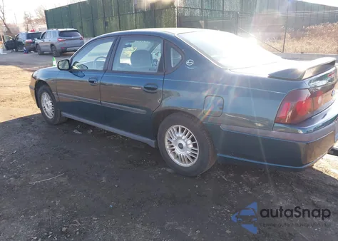 2000 Chevrolet Impala из США, поврежденный, VIN 2G1WF55K8Y9327224